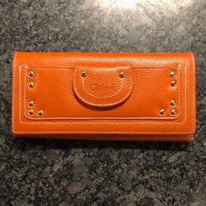 Wallet orange by Chloe